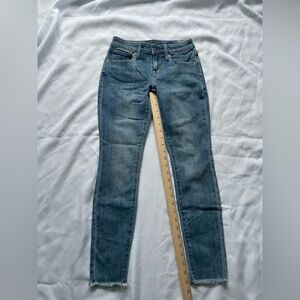 NWT Women’s Skinny Low rise Lolita Lucky Brand  Ankle Jeans, Sz 0/25